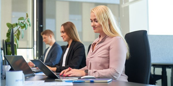 Team im Büro