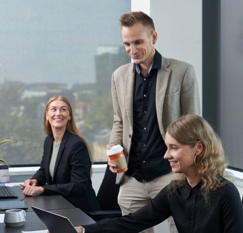 EOR service team at baltic assist